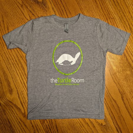 theTurtleRoom Kids Logo T-Shirt - Dark Heather