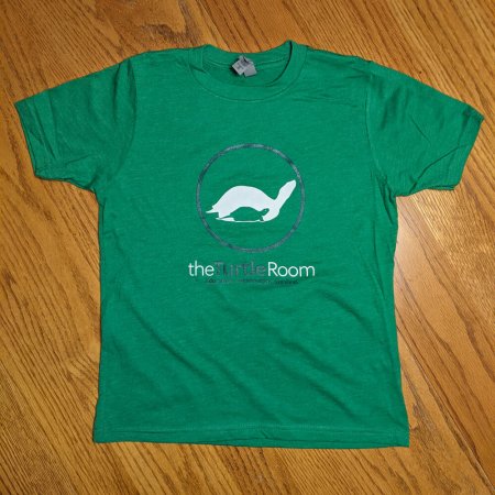 theTurtleRoom Kids Logo T-Shirt - Kelly Green